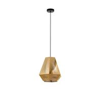 EGLO pendant light Chiavica 1, Single-Bulb Hanging Lamp Industrial Vintage