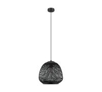 EGLO pendant light Dembleby 1, Single-Bulb Hanging Lamp Vintage, Boho