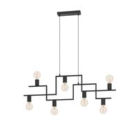 EGLO pendant light Fembard, 7-flame Hanging Lamp Vintage, Industrial, Retro