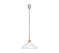 EGLO 87009 Height Adjustable Pendant Light with E27, Brown