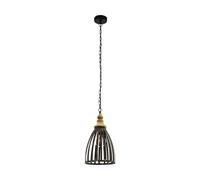 Eglo Pendant Light Oldcastle, 1-Light Hanging Lamp Industrial, Vintage