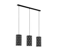 Eglo Pendant Light Ramon, 3-Light Hanging Lamp