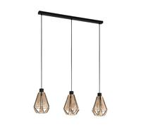 Eglo 3 Set Pendant E27 Black Adwickle (21)