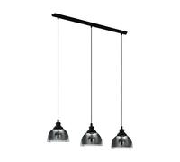 Eglo Beleser 3 Light Pendant - Dark Grey