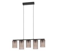 Eglo Pendant Lighting Colomera, 5 Light Hanging lamp Above Dining Table