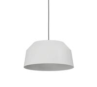 Eglo Pendant Lighting Contrisa, Ceiling Light Fitting in New Nordic Design, Hanging lamp for Dining and Living Room Made of Grey Metal, E27 Socket, Ø 15 in