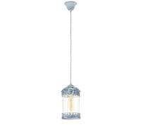 Eglo Pendant Lighting Langham, Lantern-Style Ceiling Light Fitting