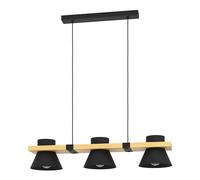 Eglo Pendant Lighting Maccles, 3 lamp Ceiling Light Fitting for Dining Room