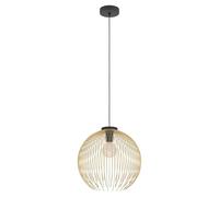 Venezuela Gold Steel Pendant Light EGLO Black One Size