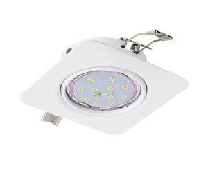 EGLO Peneto White Gu10 Recessed Moveable Ceiling Spotlight Adjustable Downlight