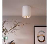 Eglo Polasso Cylindrical White/silver Led Ceiling Light