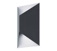 Eglo PREDAZZO Wall Light, Galvanised Steel, Integrated, 2.5 W, Anthracite/White | 93994
