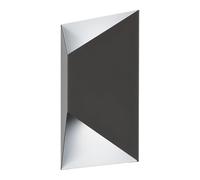 Eglo PREDAZZO Wall Light, Galvanised Steel, Integrated, 2.5 W, Anthracite/White | 93994