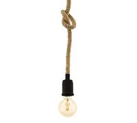 Eglo Ramside Pendant Light, Steel, Black