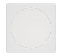 Eglo Recessed LED Ceiling spot Fueva 6, Square Spotlight, Ceiling lamp Made of Plastic in White, Warm White-Cold White, 16.6 x 16.6 cm