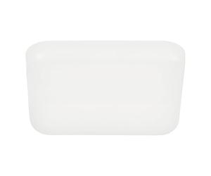 Eglo Recessed LED Ceiling spot Light Rapita, Square Spotlight, LED Panel Made of Aluminium and White Plastic, Warm White, 7.5 x 7.5 cm