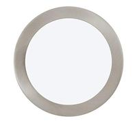 EGLO Recessed Light, Cast Metal, 16.47 W, Matte Nickel