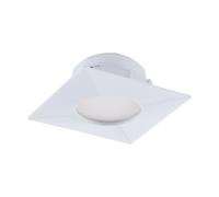 EGLO recessed spotlight Pineda, Ceiling Spot, White Plastic