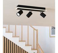 Eglo Rimbocchi 1 Black Steel Modern 3 Light Spotlight