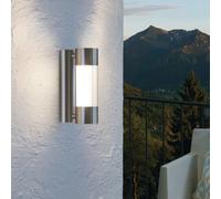 Eglo Robledo Cylindrical Steel/plastic Led Outdoor Wall Light