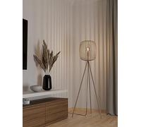 Eglo Romazzina Sandy Caged Tripod Floor Lamp One Colour