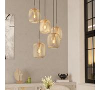 Eglo Romazzina Steel Sandy 5 Light Pendant