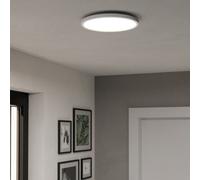 Eglo Rovito-Z Round White Plastic Smart Control Colour Changing Led Ceiling Light, (D) 30Cm