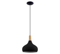 Eglo Sabinar Modern Ip20 Pendant Light In Black Black One Size