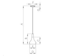 EGLO Sabinar pendant light, 1-bulb, black, Ø 18 cm