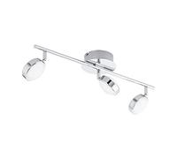 EGLO Salto Indoor 5.4 W Chrome - Ceiling Lighting (Living Room, Indoor, Chrome, IP20, Surfaced, Round)