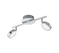 EGLO Salto Indoor 5.4 W Chrome - Ceiling Lighting (Living Room, Indoor, Chrome, IP20, Surfaced, Round)