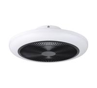 Eglo Sayulita 1 Black Plastic Ceiling Fan With Led