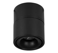 Eglo Semi-recessed LED spot Light Bohoyo, Ceiling Spotlight, recessed or Flush-Mount lamp, Downlight Made of Aluminium in Black, ∅ 10 cm
