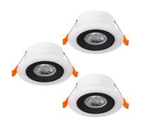 Eglo Set of 3 recessed LED spot Lights Calonge
