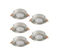 Eglo Set of 5 LED recessed spotlights Barranco