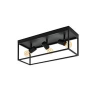 EGLO Silentina ceiling light three-bulb, 54 x 18 cm