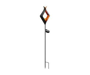 Eglo Solar Torch Z_Solar, Garden lamp with Ground Spike, Outdoor LED Light