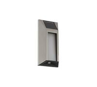 Eglo Solar wall Light Outdoor Z_Solar, LED Outdoor lamp | front door lighting, stainless steel spot, neutral white