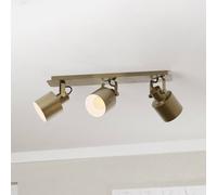 EGLO Southery downlight 3-bulb brushed cream gold