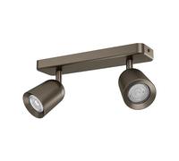 Eglo Spotlight bar Camaldoli, Kitchen Light Fitting with 2 Flexible Spots