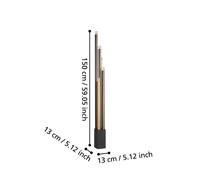 EGLO Stars Of Light LED floor lamp Estanterios, 5-bulb