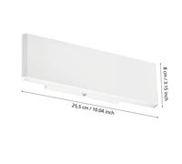 EGLO Stars Of Light LED wall light Climene, white, aluminium