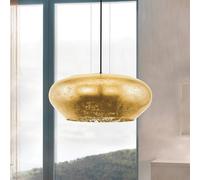 EGLO Stars of Light Priorat pendant light, glass, gold-coloured