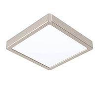 EGLO Surface-Mounted Light, Plastic Alloy Steel, Matte Nickel