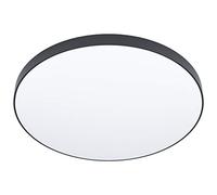EGLO Zubieta-A LED ceiling lamp, black, Ø60cm