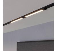 Eglo T-Plus Flat Light Ultra-Slim Black Ceiling Light Wbs Black