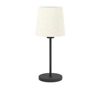 Eglo Table lamp Febres, Bedside lamp with Fabric lampshade