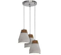 Eglo Tarega 3-Light Cluster Pendant Light Wbs