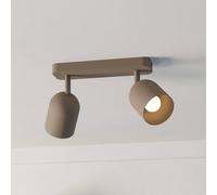 Eglo Spotlight Bar Tilston - 2 Flexible Spots, Sand Beige Steel, E14 Socket