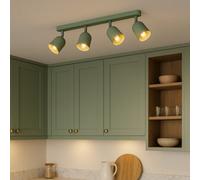 Eglo Spotlight bar Tilston, Light Fitting with 4 Flexible Spots